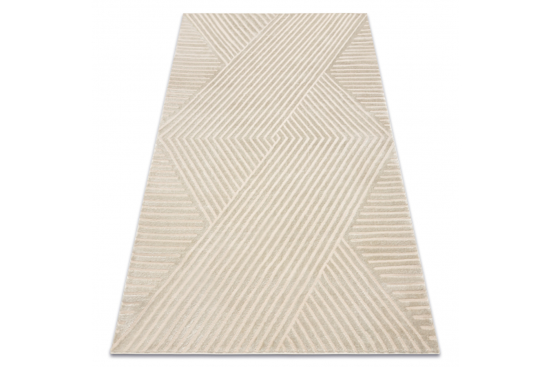 Matto BALANCE 1503 taupe - Geometrinen, rakenteellinen, glamour