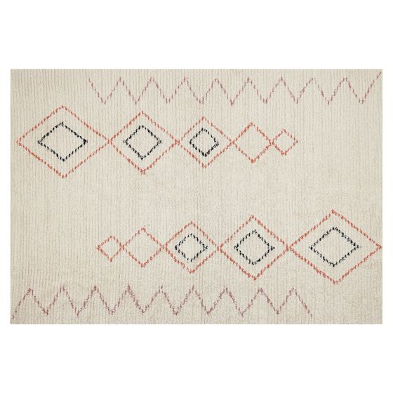 Matto GUWAHATI Beige 140 x 200 cm Puuvilla