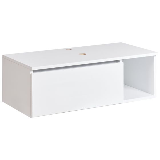 Seinäallaskaappi RUPANCO 80 cm Valkoinen