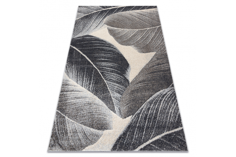 Matto FUSION 8912 tummanharmaa - Höyhenet, moderni,