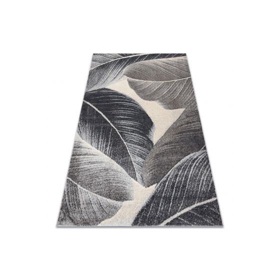 Matto FUSION 8912 tummanharmaa - Höyhenet, moderni,