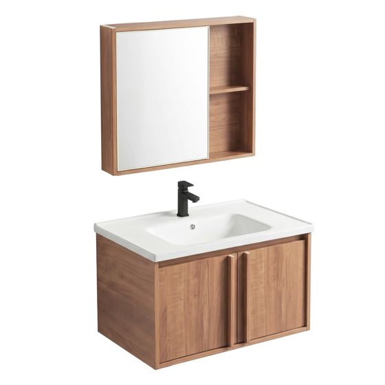 REA kylpyhuonekalustesarja pesualtaalla GAMA T25023 HHL 60CM , Ruskea, 47x60x44cm