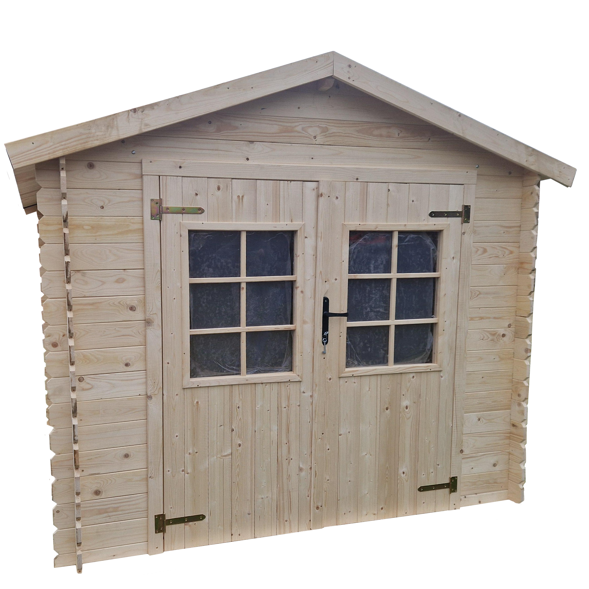 Puutarhavaja Mons käsittelemätöntä puuta, ilman lattiaa ja kattohuopaa HORTUS