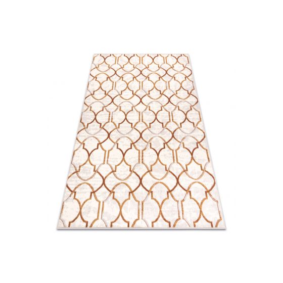 Matto Villa ANGEL 7905 / 52822 Ornamentti, art deco beige / kulta 80x150 cm