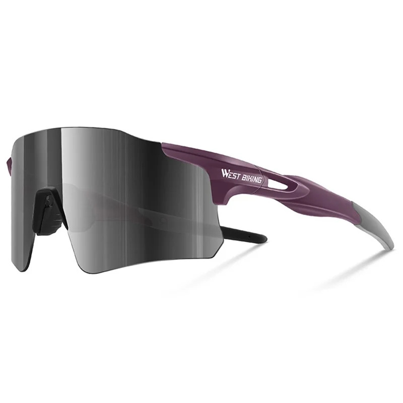 Kevyet polarisoidut polykarbonaattipyöräilylasit