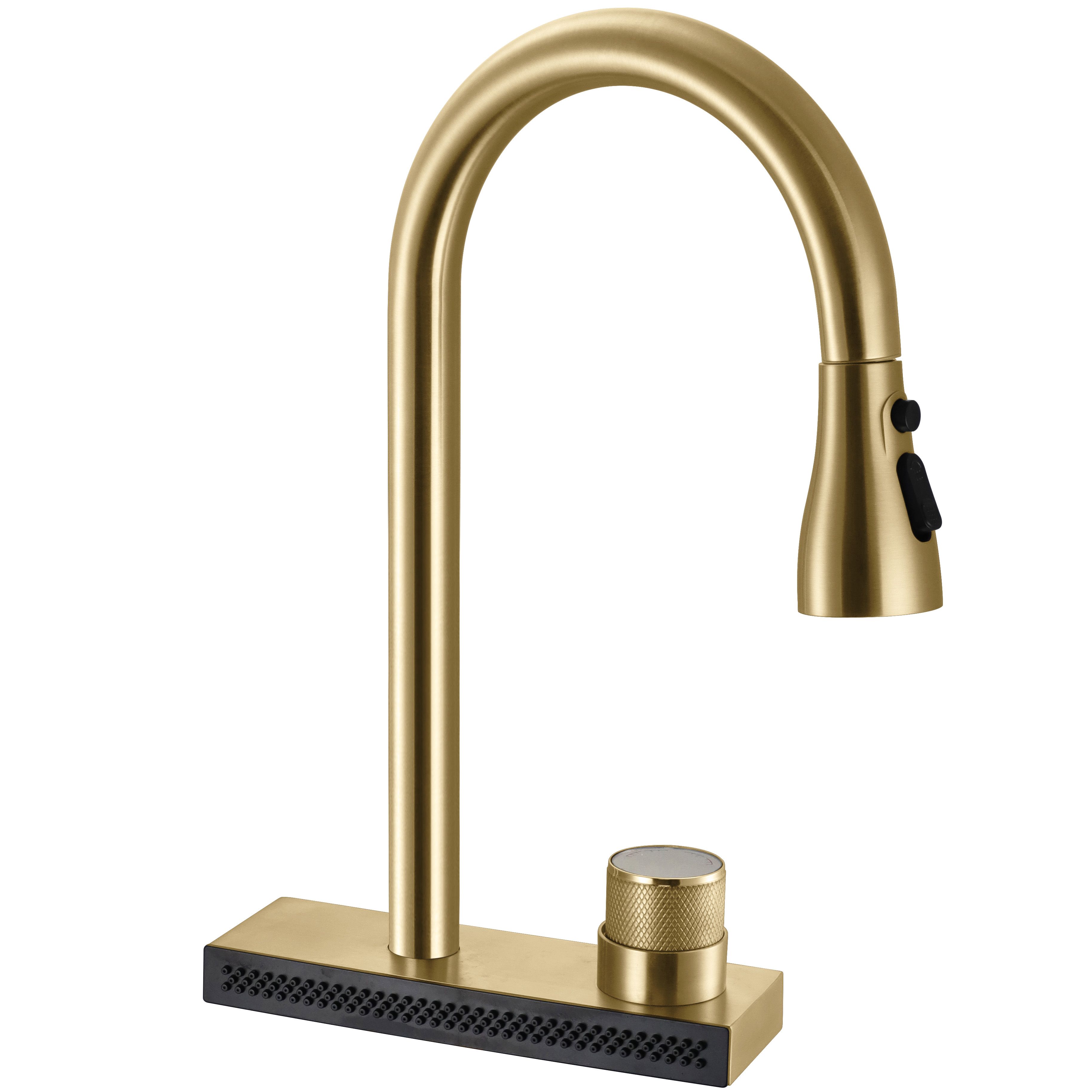 REA Keittiöhana JS-K112BG CONOR 260 harjattu kulta, 26X22X40CM