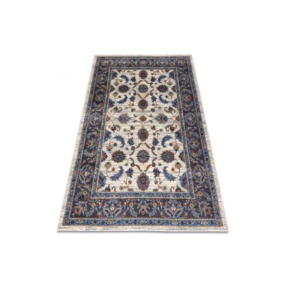 Matto SOFT 6019 KUKAT KEHYS beige / sininen / punainen 120x170 cm