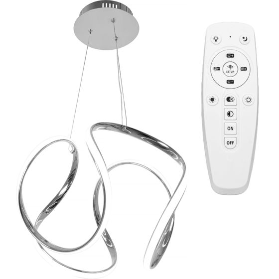 TOOLIGHT riippuva kattovalaisin APP385-CP kromi, 33,5x44,5x123,5cm