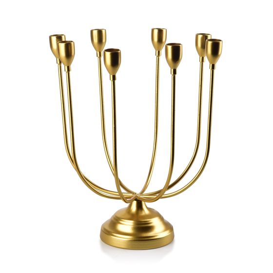 Kynttilänjalka metalli Mondex Cedric Gold 27x11x32 kulta 1kpl