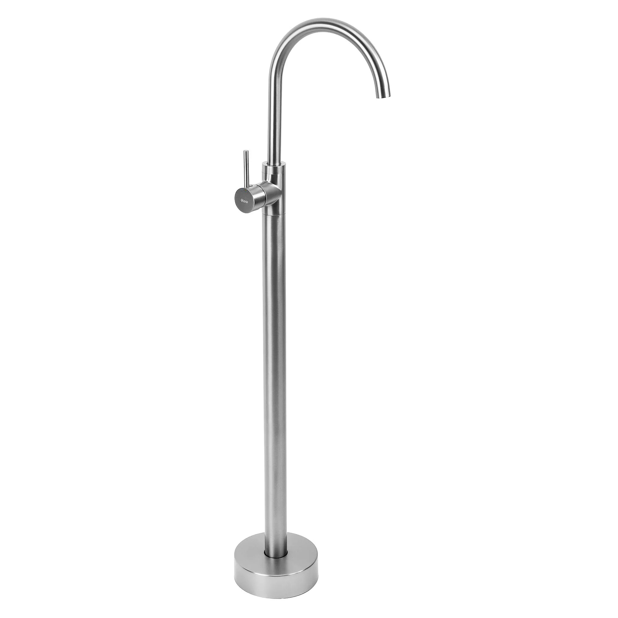 Rea lattiasekoittaja pesualtaalle Lungo harjattu nikkeli, 96X20X107, 5CM