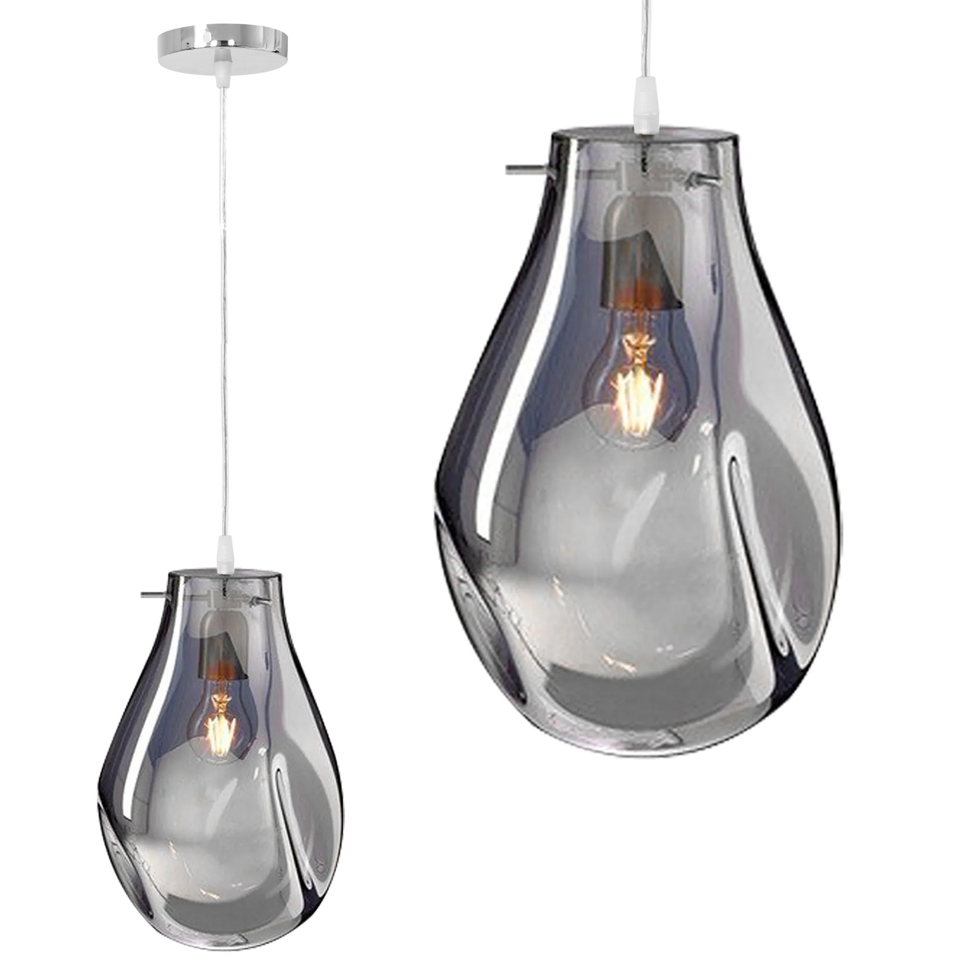 TOOLIGHT riippuva kattovalaisin APP329-1CP harmaa, 29x20, 5x29cm