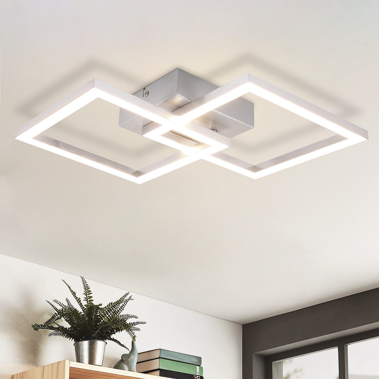 NETTLIFE LED - kattovalaisin, olohuoneen Kattovalaisin - moderni, design Keittiön Valaisin, 24w, 3000k, olohuoneen Valaisin