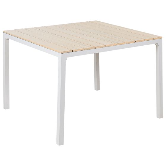 Puutarhapöytä PRATO 95 cm 95 cm Beige