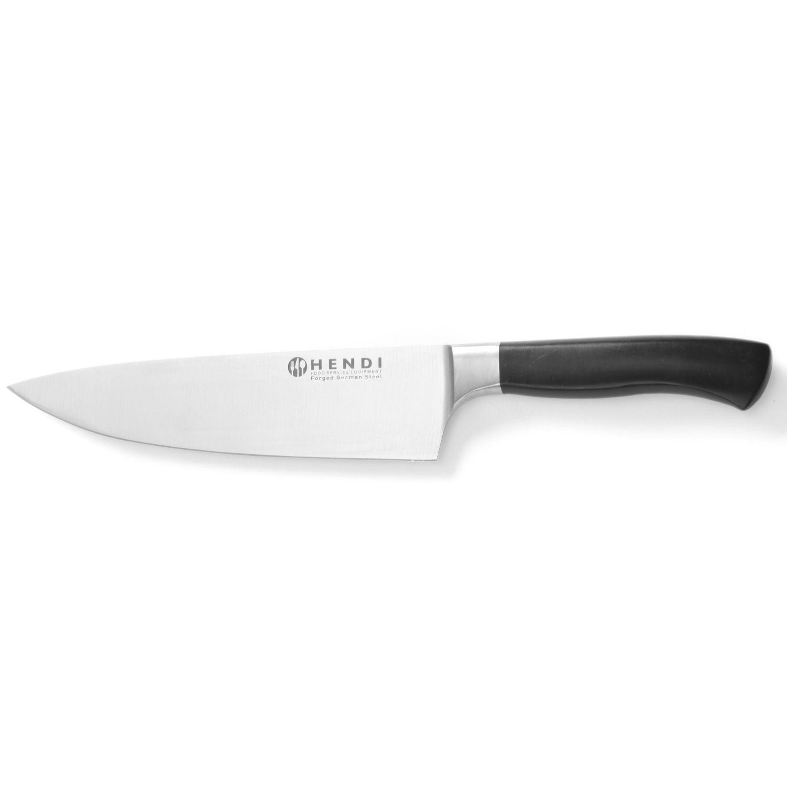 Profi Line -teräksestä taottu ammattikokin veitsi, 200 mm - Hendi 844212
