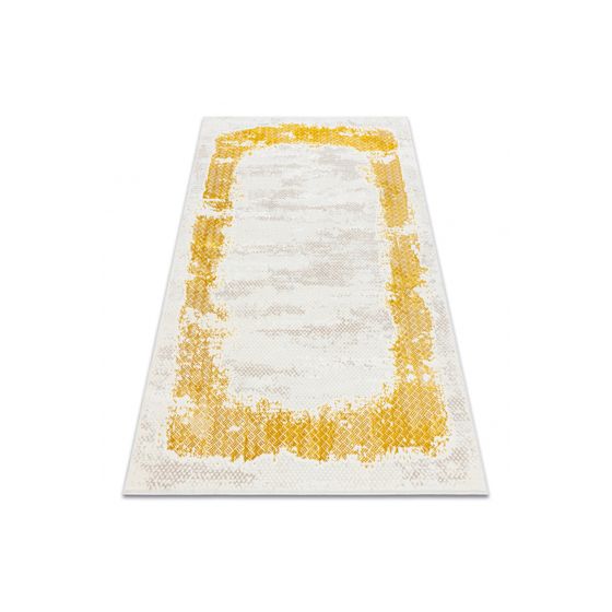 Matto CORE 004A varjostettu - rakenteellinen, kaksi kerrosta fleeceä, norsunluu / kulta- 80x150 cm