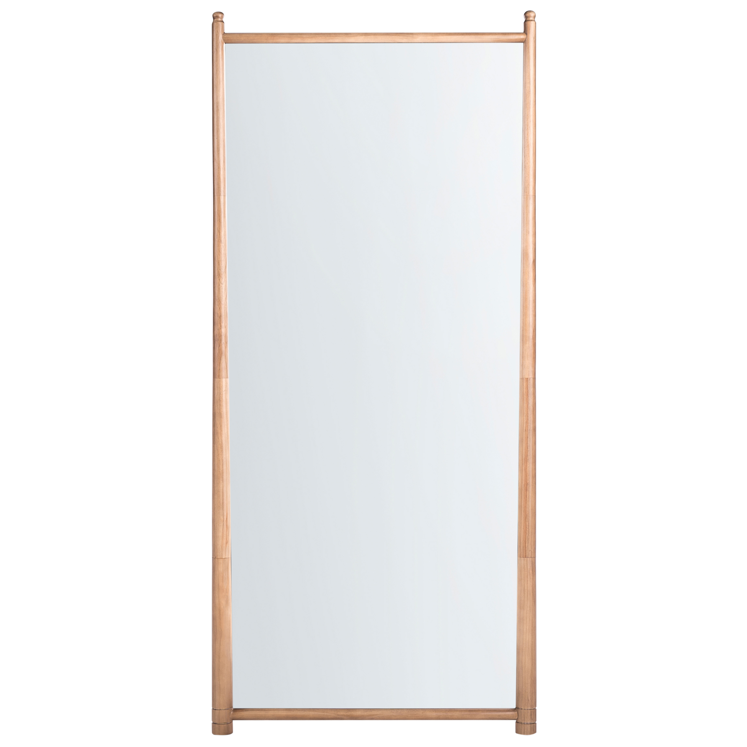 Seinäpeili CANET 90 cm 200 cm Keisaripuu Vaaleanruskea