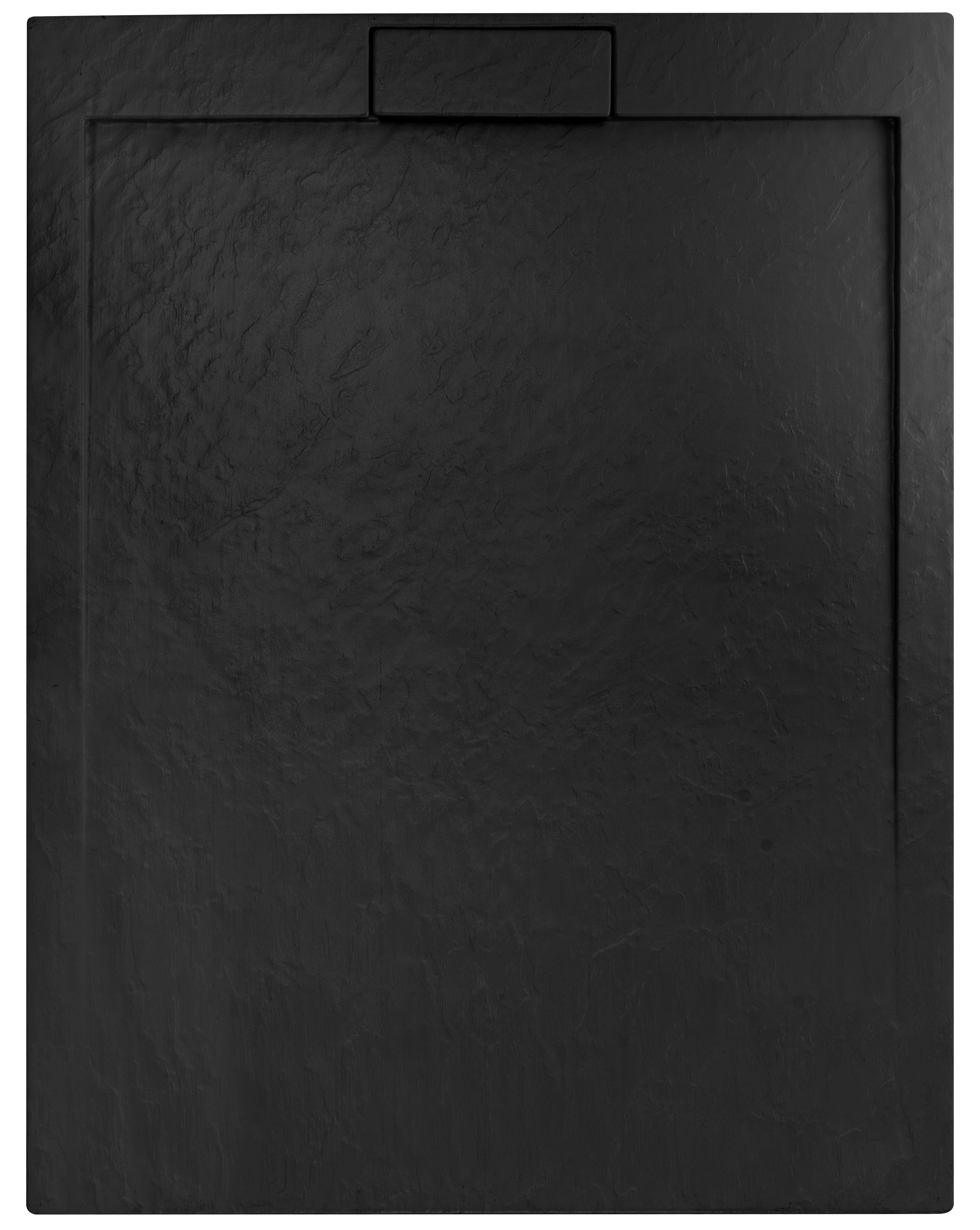 REA suihkuallas GRAND Musta, 100X80X3,5CM