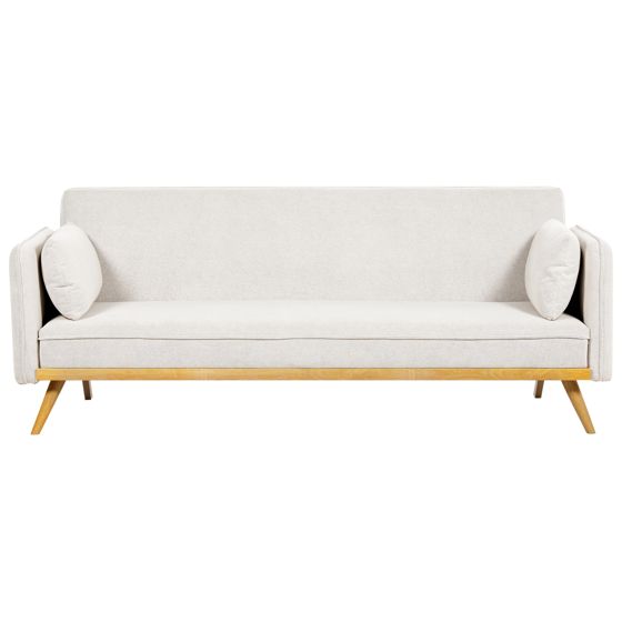 Vuodesohva 3-istuttava ASAA kangas Luonnonvalkoinen