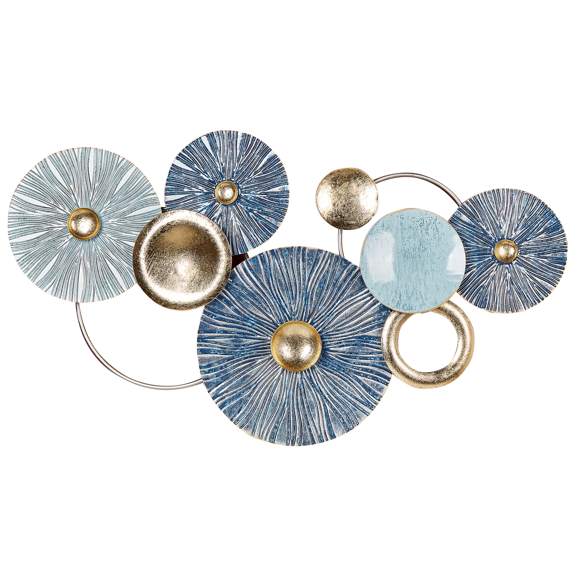 Seinäkoriste ACTINIUM metalli 51 cm Sininen