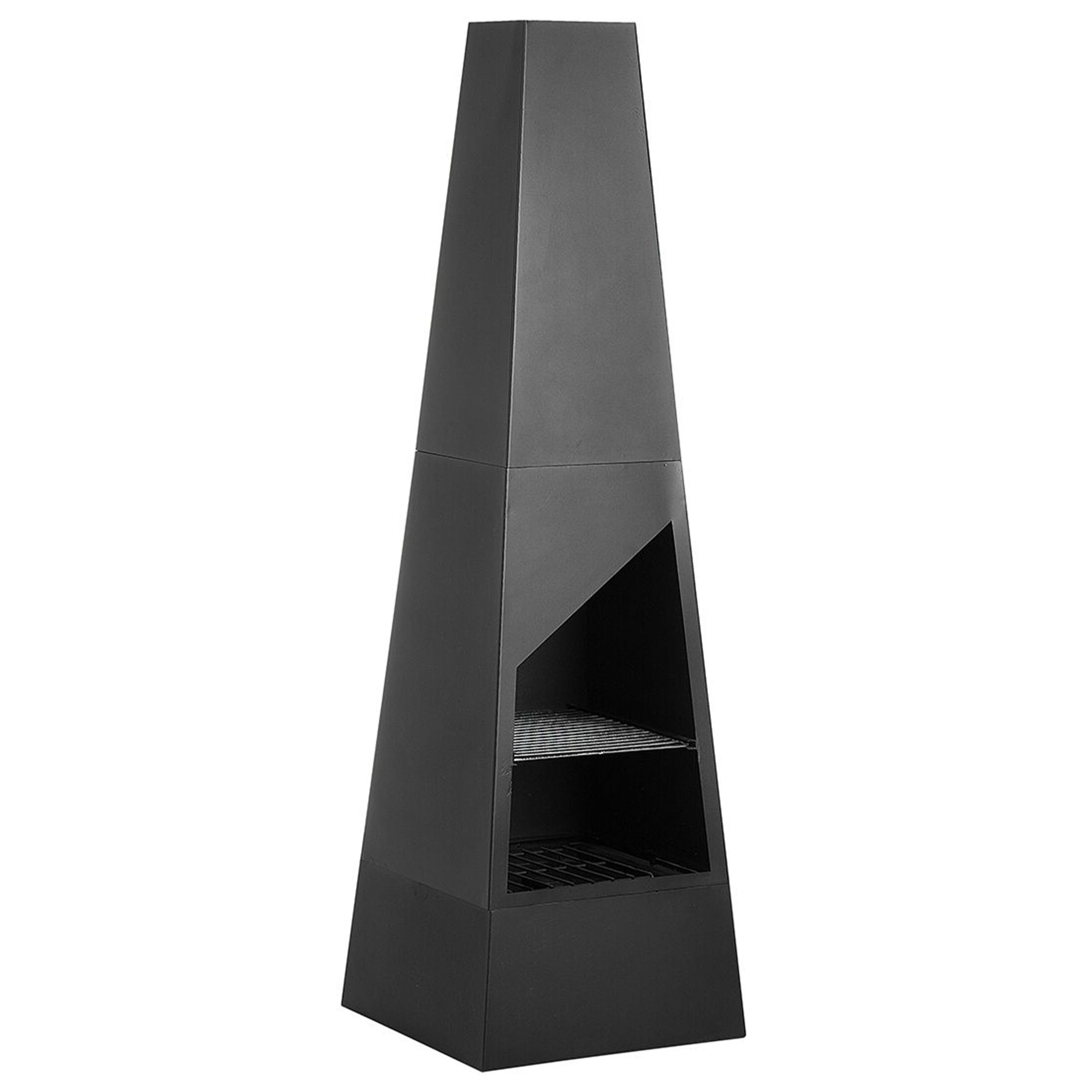 Tulisija grilliritilällä YATE metalli Musta