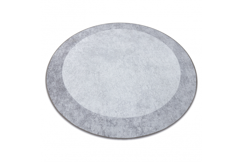 MIRO 51648.802 pyöreä matto Marmori liukumaton - vaaleanharmaa pyöreä 160 cm