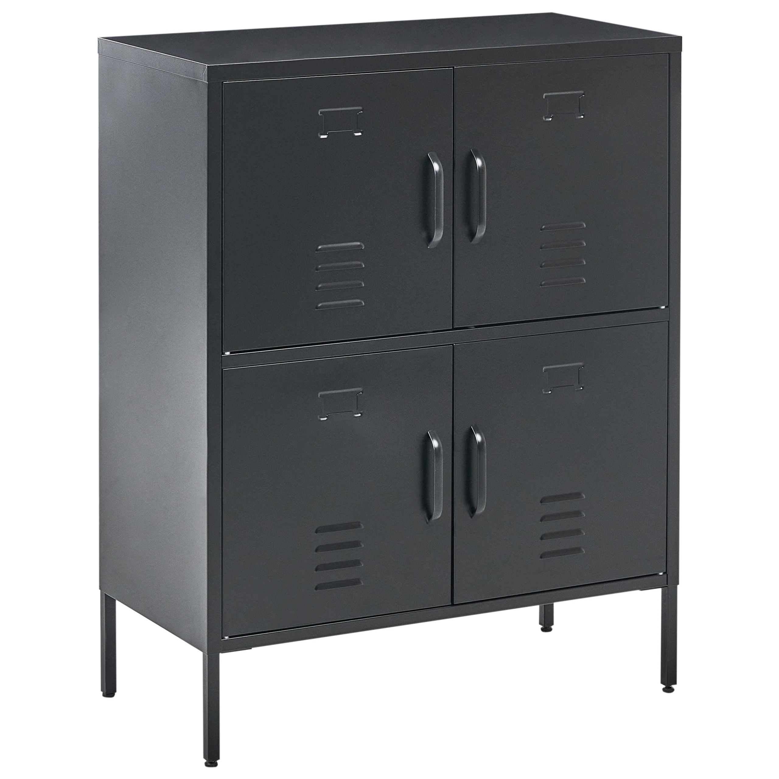 Säilytysyksikkö HOLBECK metalli Musta