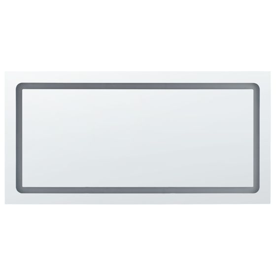 Kylpyhuoneen LED-peili BENOUVILLE 120 cm 60 cm Hopea