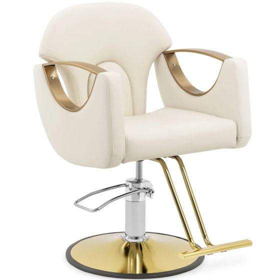 BARTON-parturituoli jalkatuella - kermanvärinen