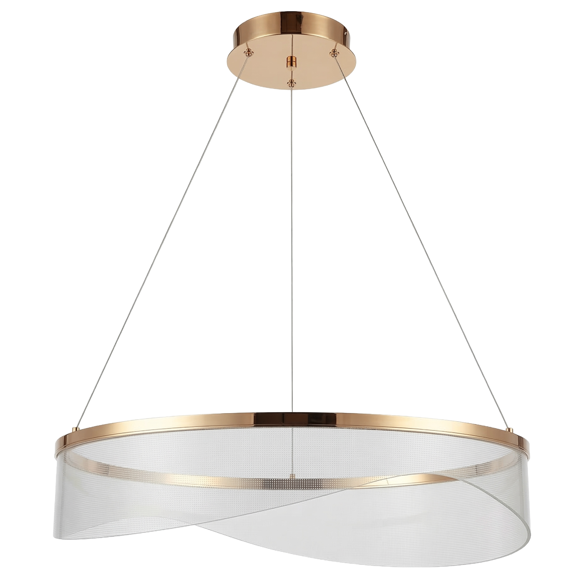 TOOLIGHT riippuvalaisin G144-CP GOLD Kulta, 12x40x40cm