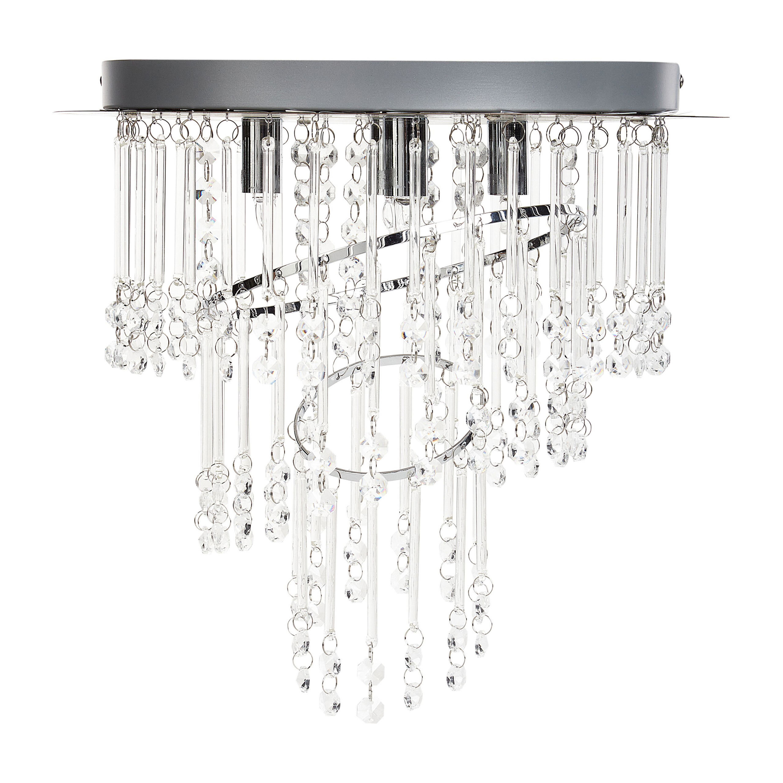 Kattokruunu ESMELLE S kristalli Hopea