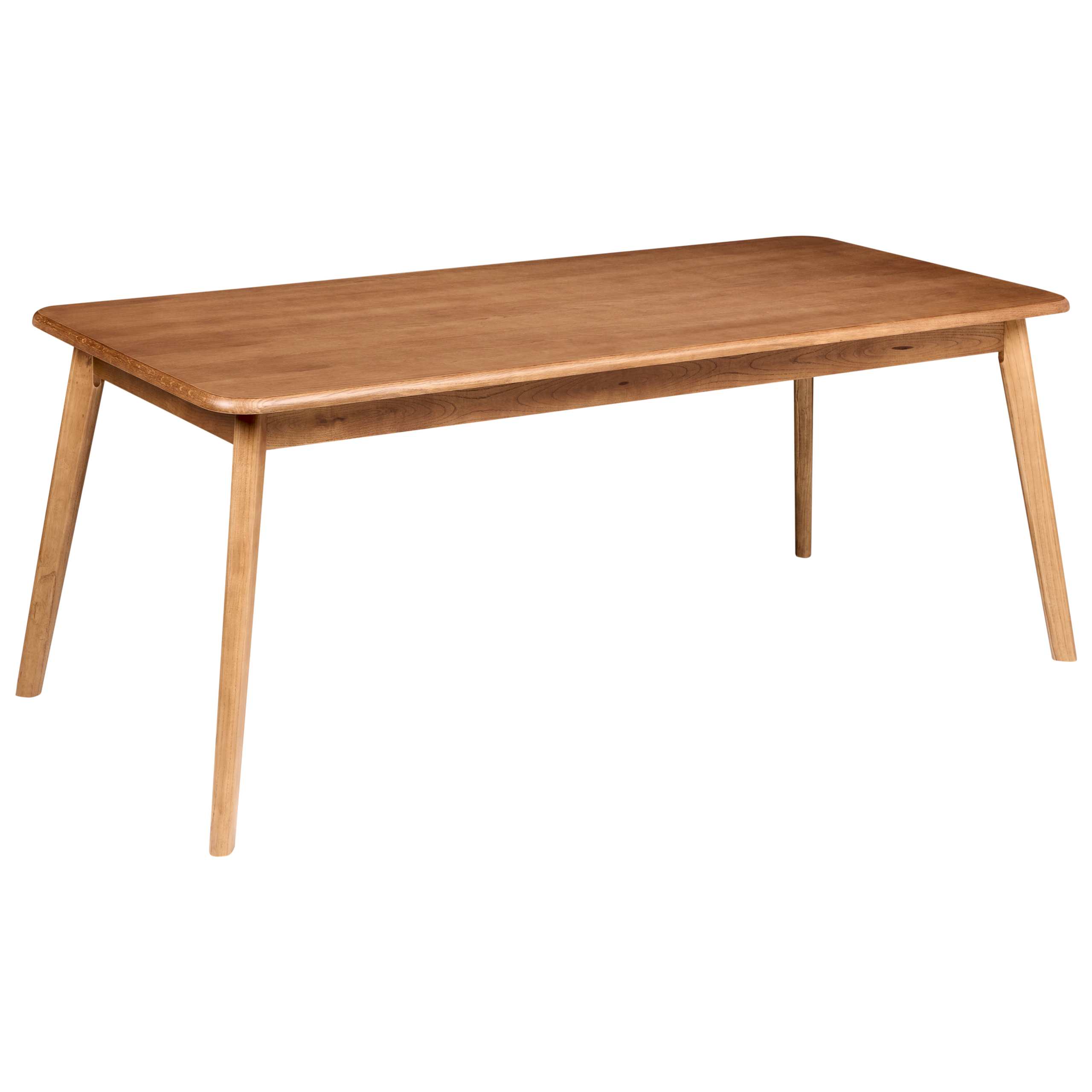 Ruokapöytä KEHO Tumma tammiviilu 200 cm 90 cm