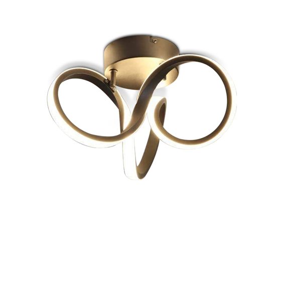 NETTLIFE LED - kattovalaisin musta 31 cm, 19 W sisäkäyttöön 3000 K lämmin valkoinen eteiseen, toimistoon, työhuoneeseen, olohuoneeseen, makuuhuoneeseen