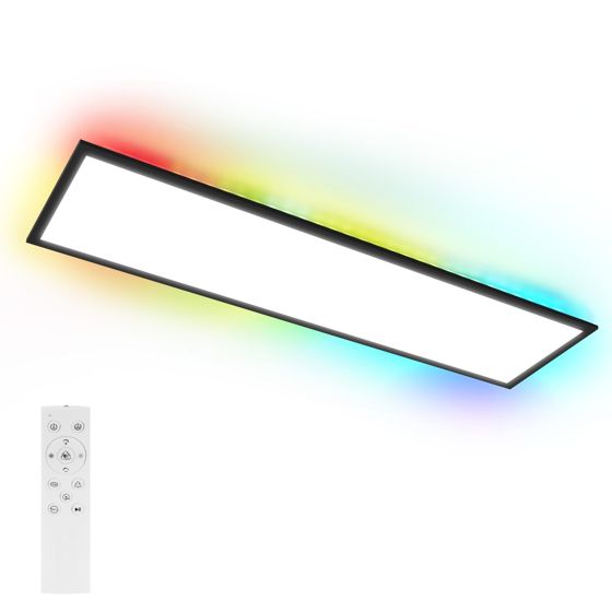 ZMH 24 W:n himmennettävä LED-kattovalaisin olohuoneeseen, RGB-väriä vaihtavaan keittiöön, juhliin