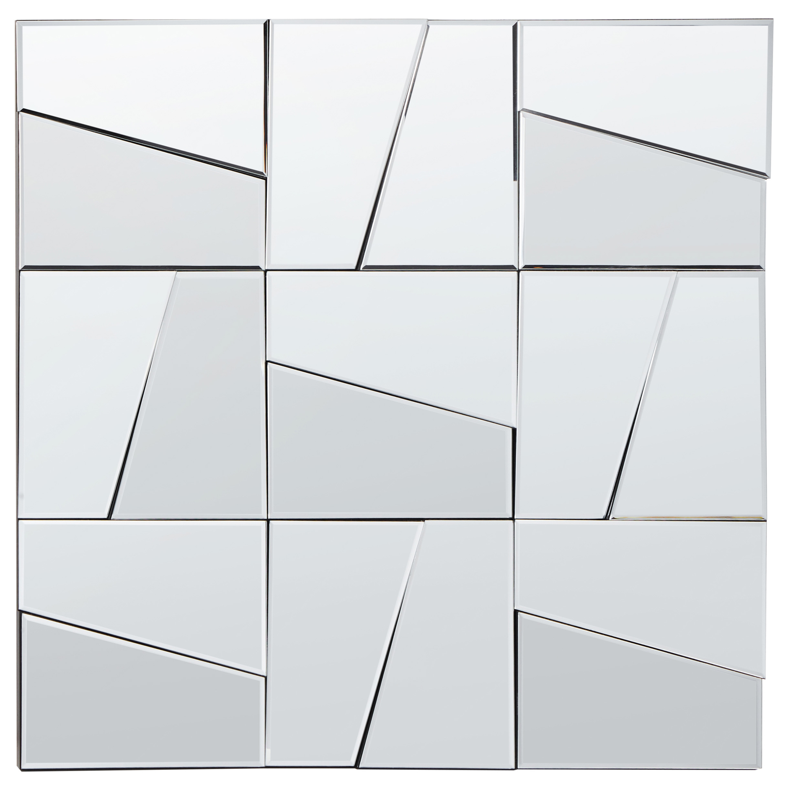 Seinäpeili ANCEMONT 80 cm 80 cm Hopea