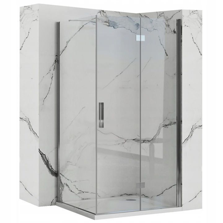 REA Suihkukaappi MOLIER 100x80 kromi