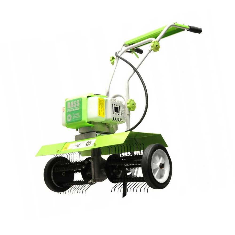 4-in-1 bensiinikäyttöinen jyrä, monitoiminen, 63 CC, 450 mm