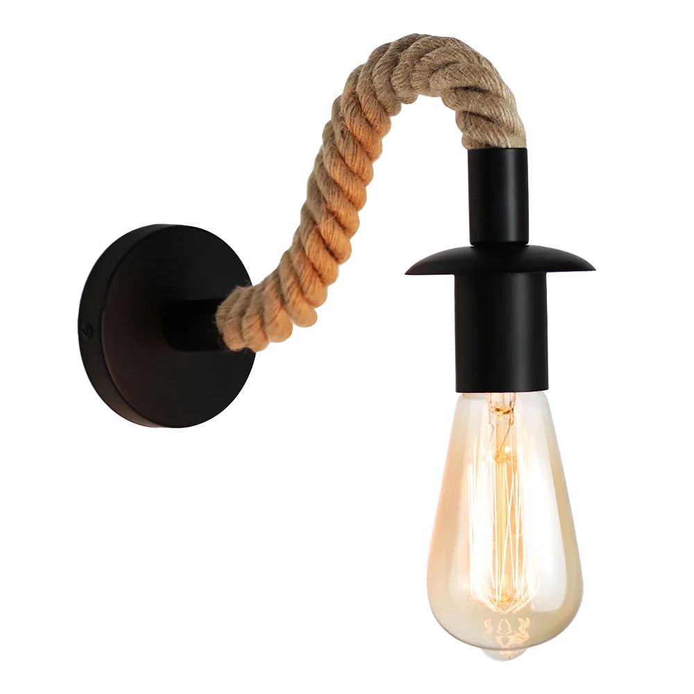 TOOLIGHT seinävalaisin APP1466-1W musta, 28x28x15cm