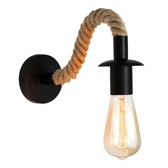 TOOLIGHT seinävalaisin APP1466-1W musta, 28x28x15cm
