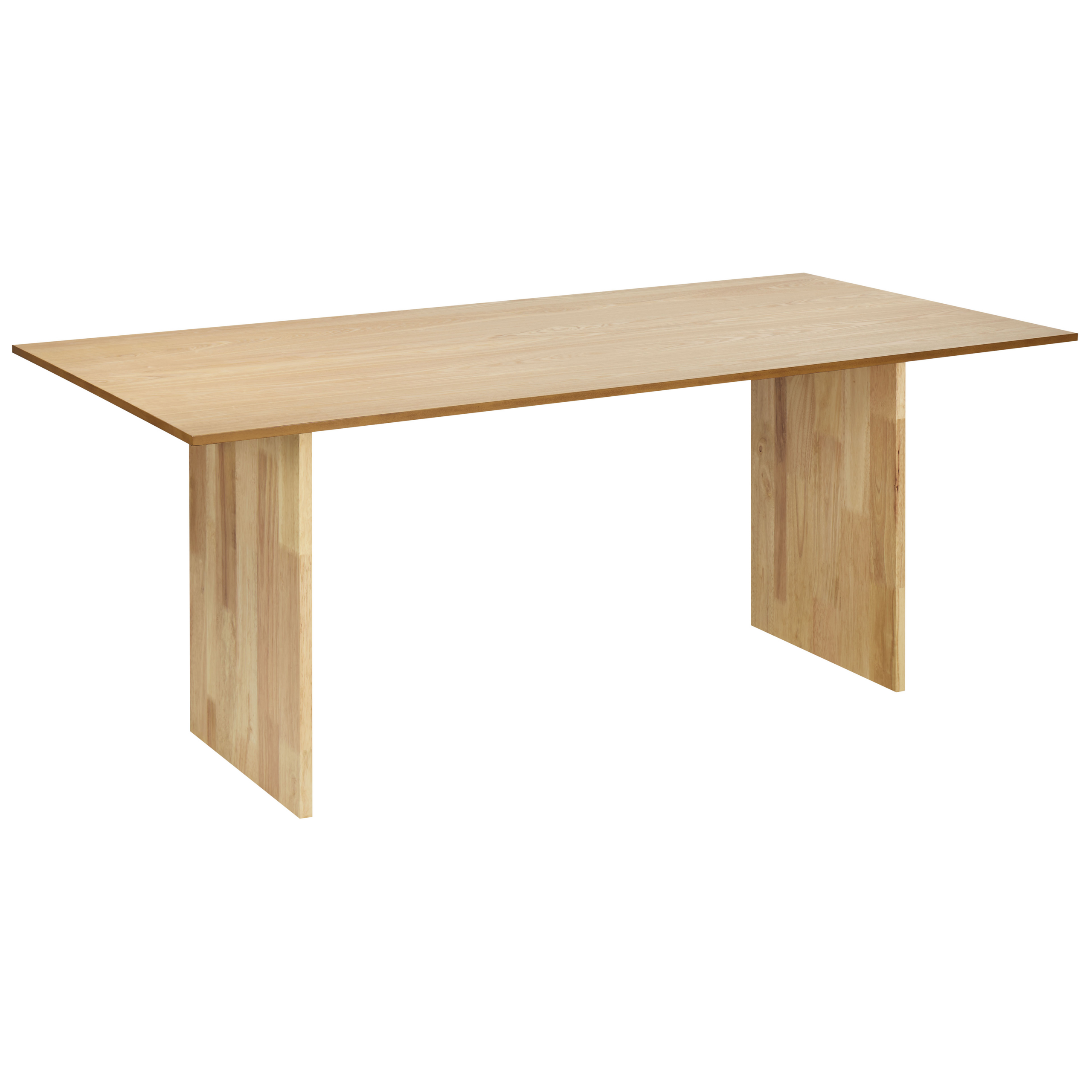 Ruokapöytä MOORA Luonnollinen saarniviilu 180 cm 90 cm