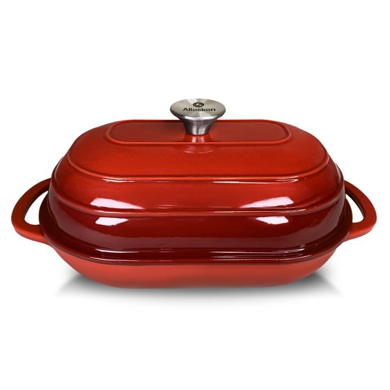 Uunipata valurauta Rodeluxe Rodeluxe 37x31x19x7 kermanvärinen 1kpl