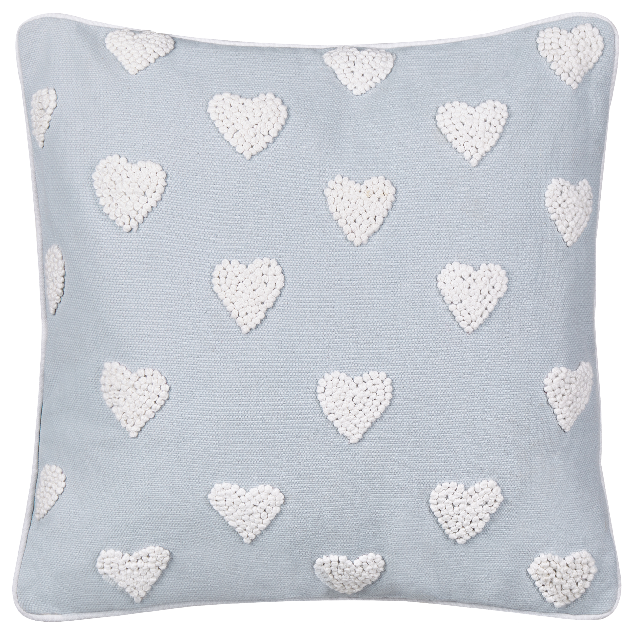 Koristetyyny GAZANIA puuvilla 45 x 45 cm Vaaleanharmaa