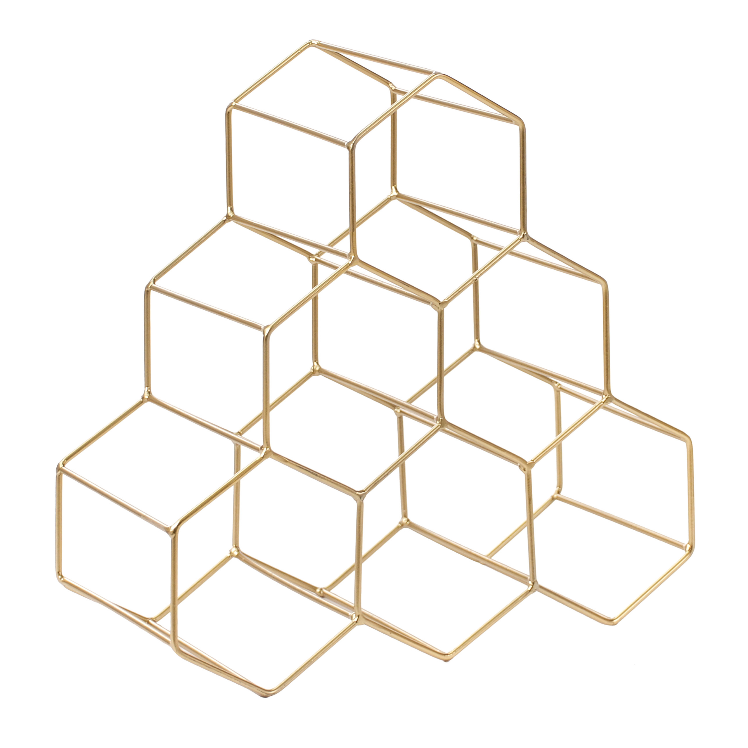 Viinipulloteline LISTOWEL metalli Kulta