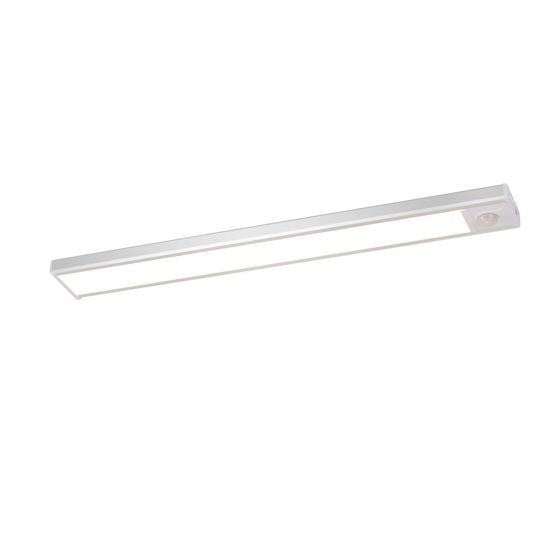 NETTLIFE LED-kaapinalusvalaisin liiketunnistimella, USB-ladattava, 1500 mAh, ihanteellinen vaatekaappiin, eteiseen tai komeroon