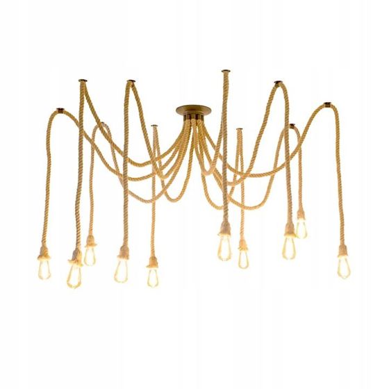 TOOLIGHT riippuvalaisin APP682-10CP SPIDER Musta, 150x20x150cm