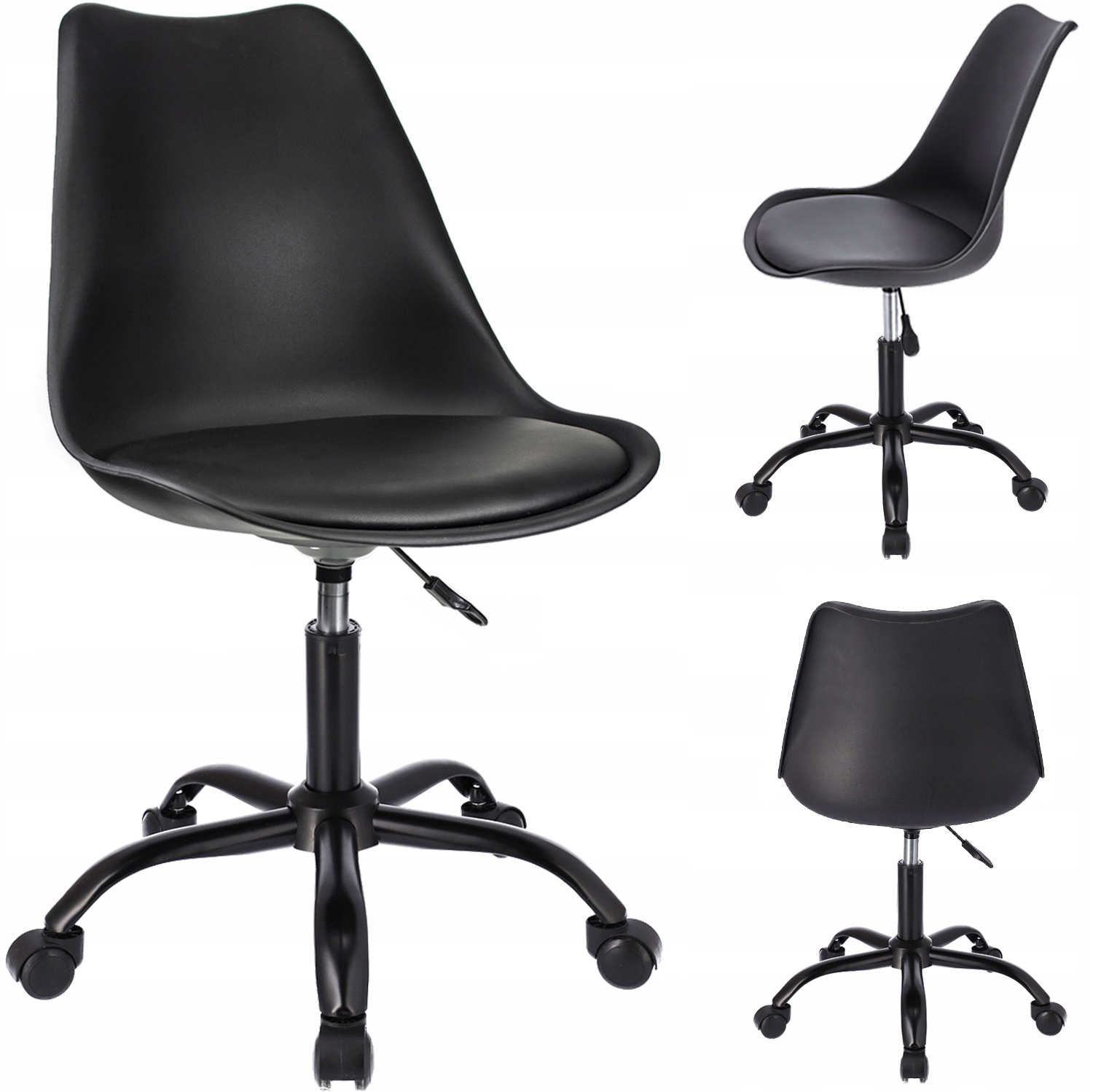 IGER-tuoli musta/musta