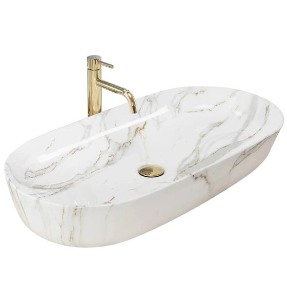REA Malja-allas CLEO 81 kiiltävä aiax, 81X41X13, 5CM