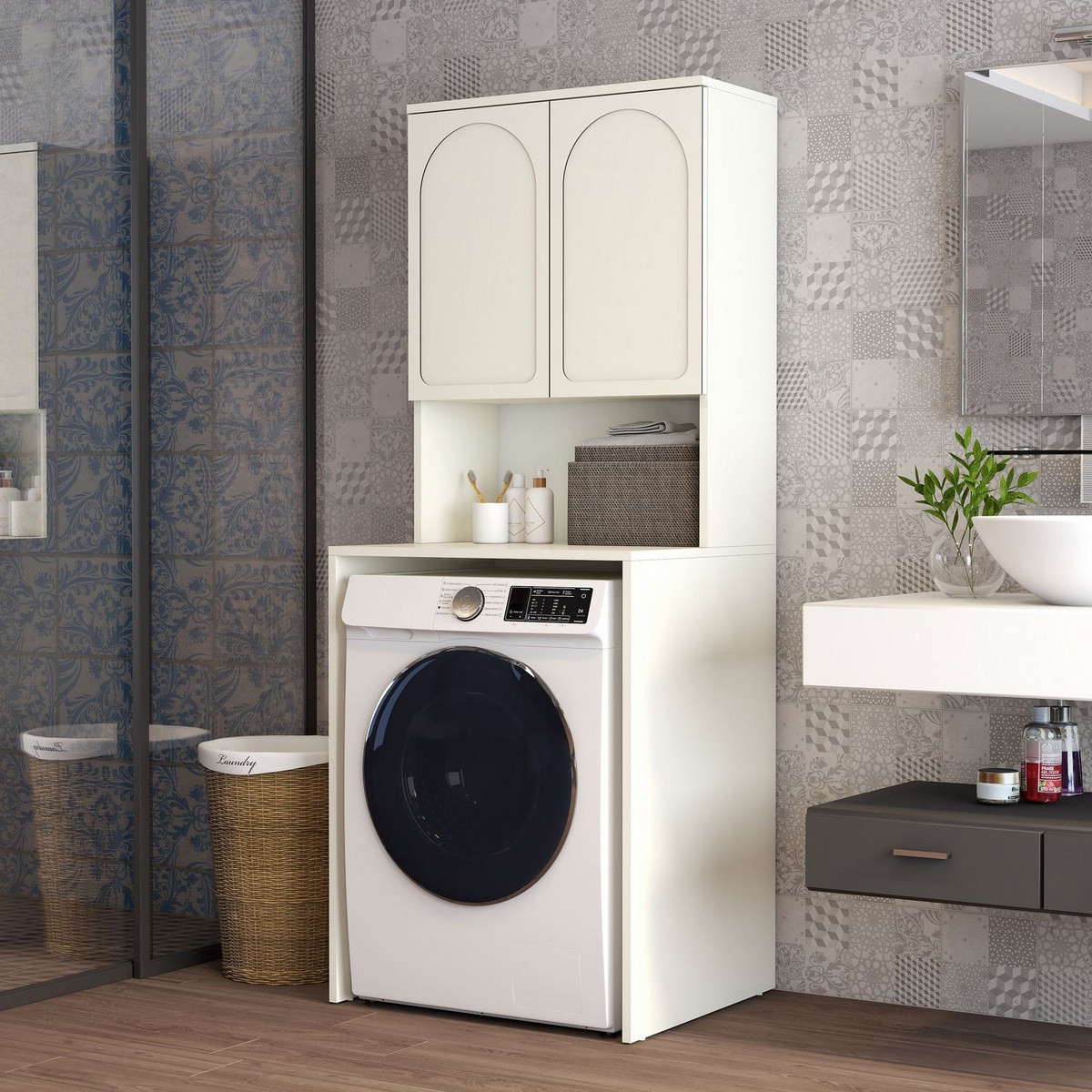 Norda Design Pesukonekaappi Lyon 60 60 x 70 x 183 cm