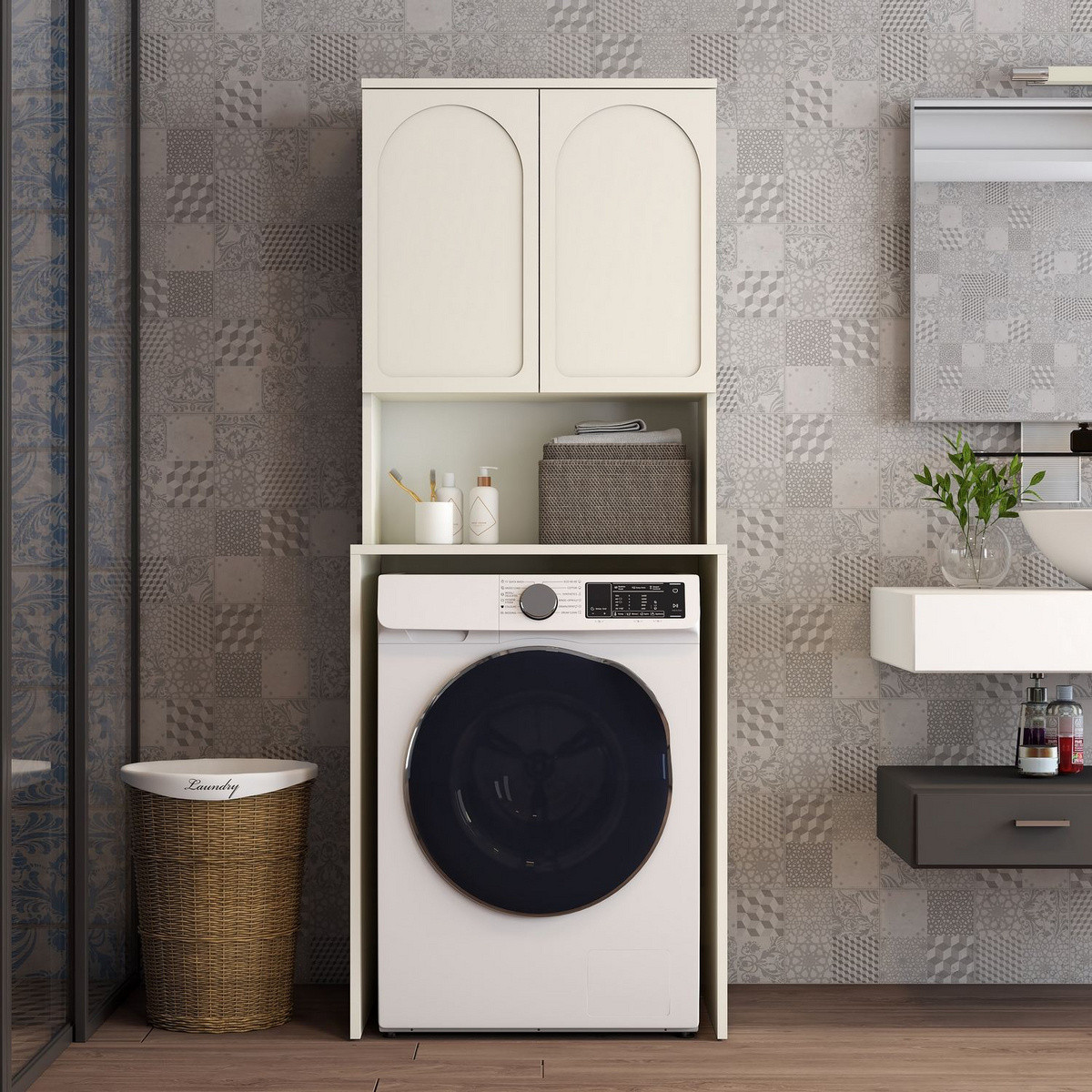 Norda Design Pesukonekaappi Lyon 60 60 x 70 x 183 cm