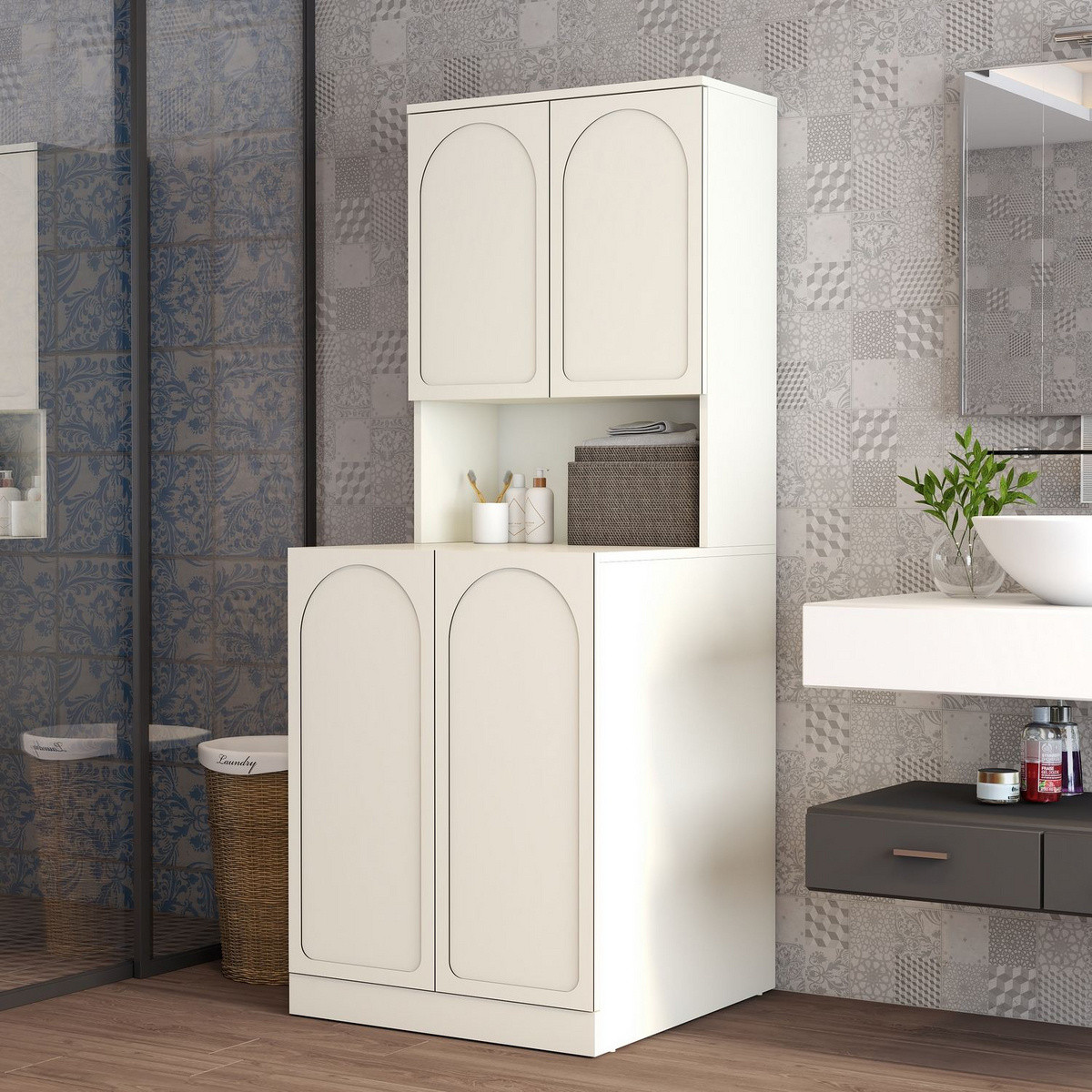Norda Design Pesukonekaappi Lyon 73 73 x 70 x 92 cm