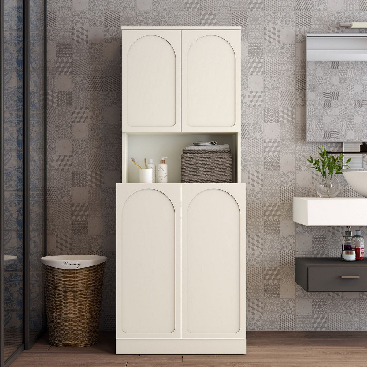 Norda Design Pesukonekaappi Lyon 73 73 x 70 x 92 cm